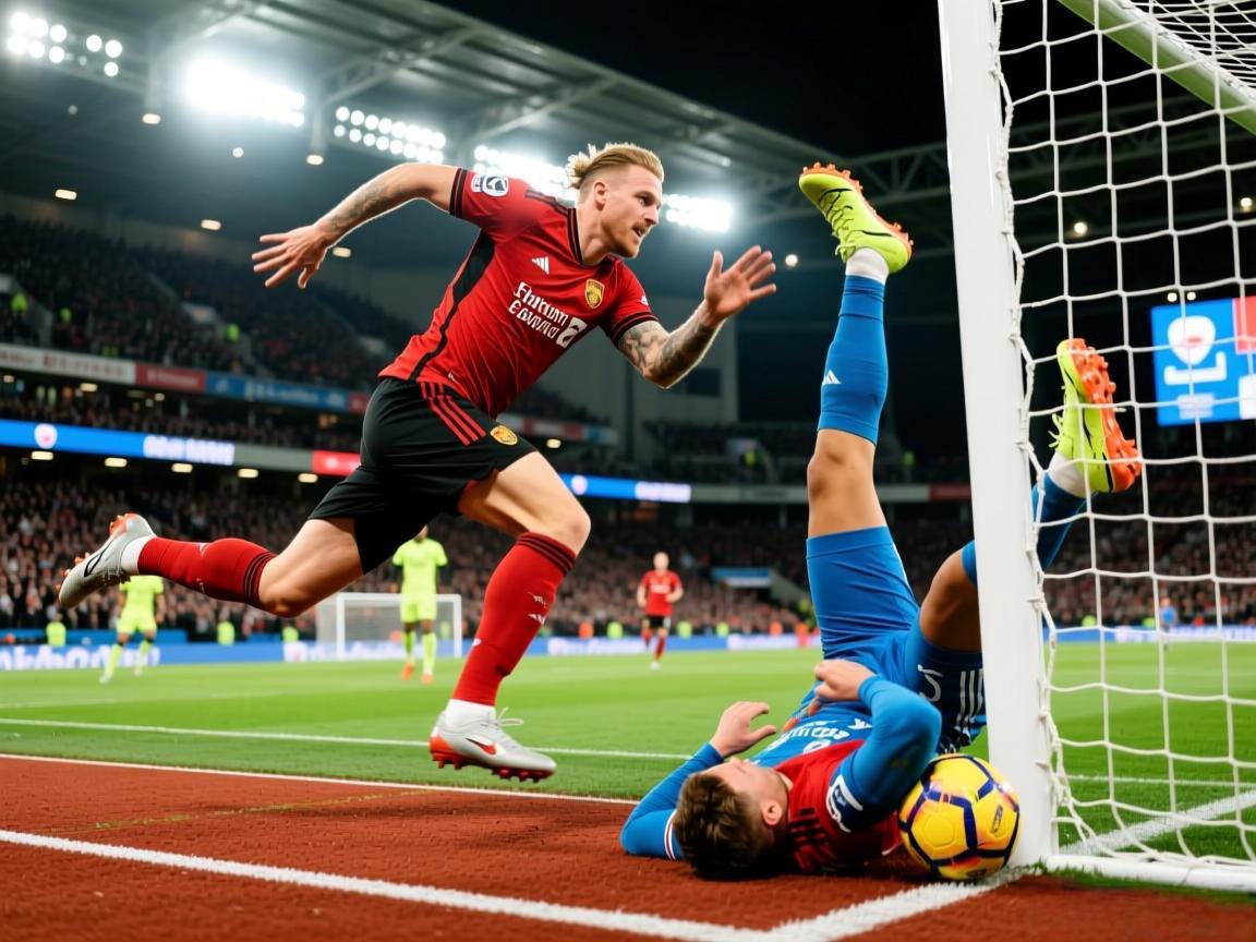 哈兰德神级爆发:百米狂追与倒钩破门