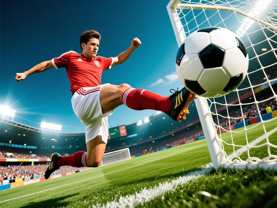 足球艺术:高难度进球合集