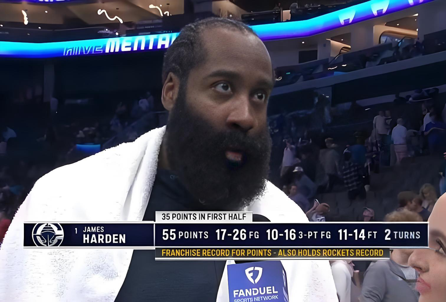 哈登55分创队史！快船终结三连败