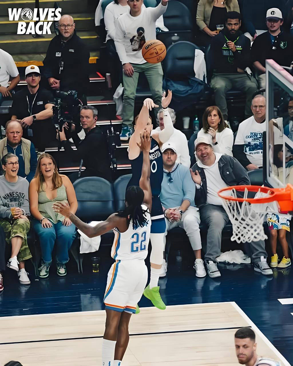 雷霆三少狂砍95分逆转森林狼