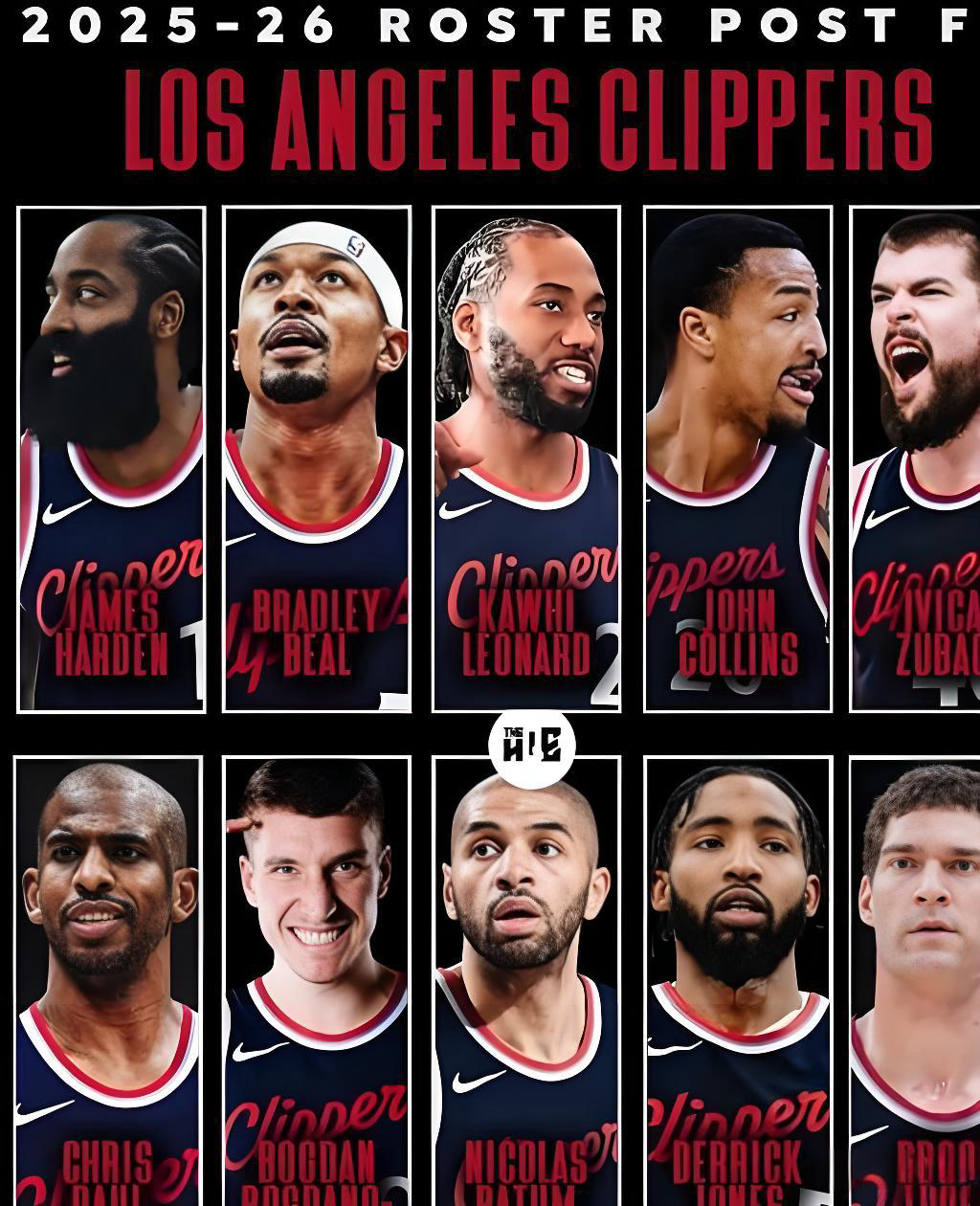 "快船核心评级曝光 冲冠关键在谁?"