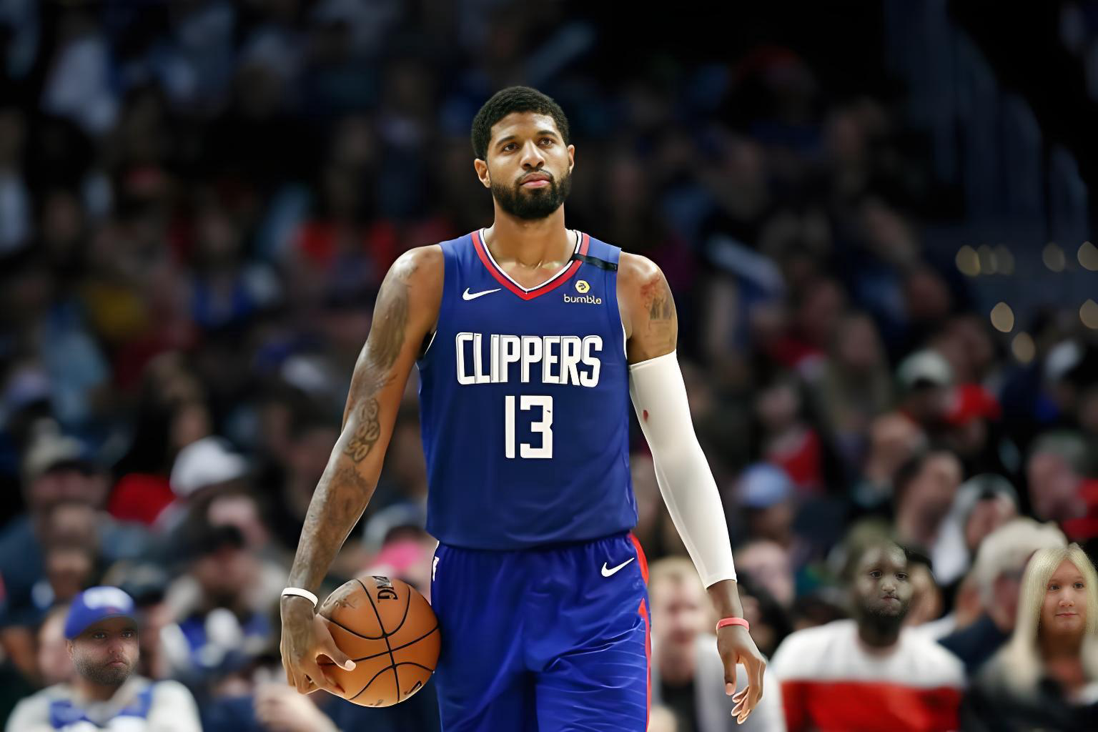 保罗乔治签约76人谈分手