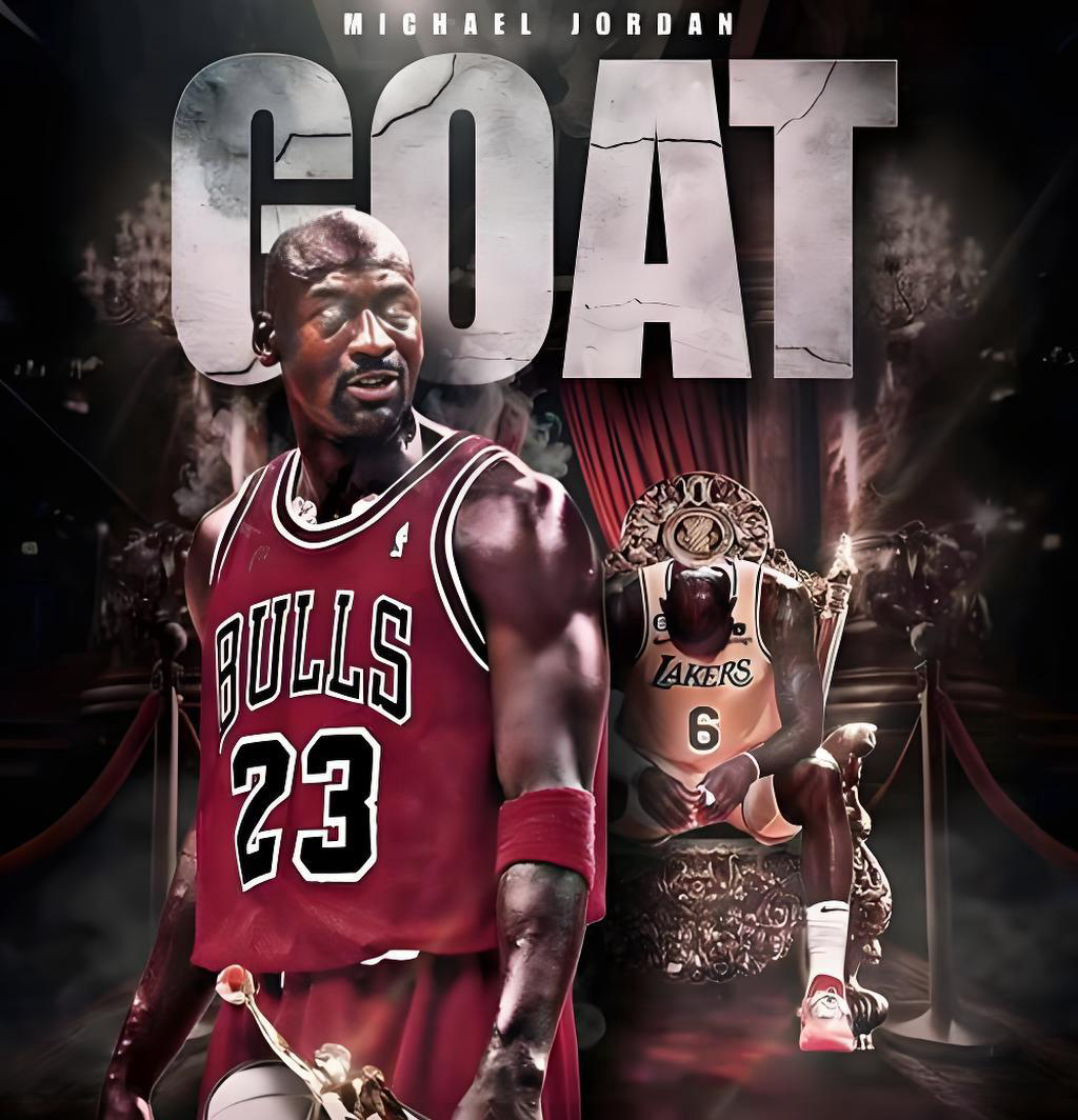 乔丹6冠VS詹姆斯4冠：GOAT之争
