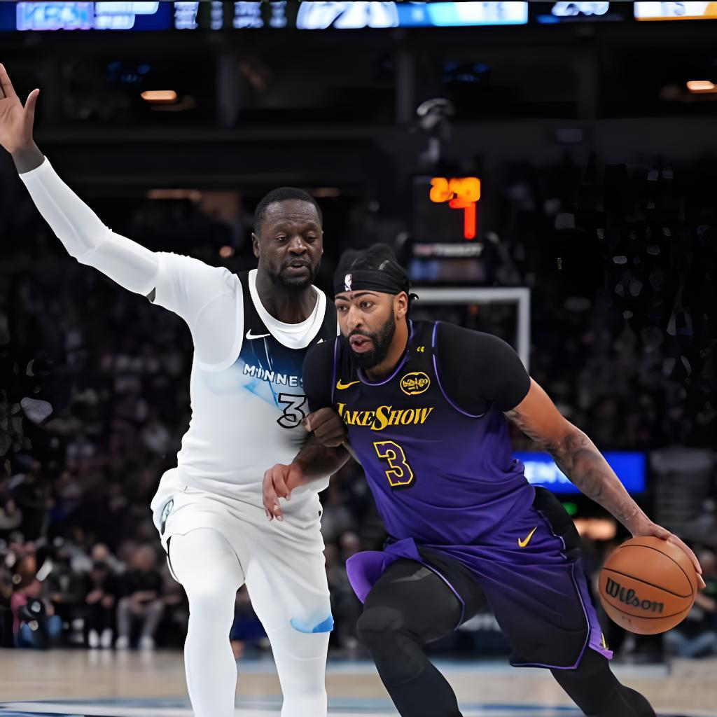 湖人客场惨败老鹰 浓眉缺阵詹姆斯低迷