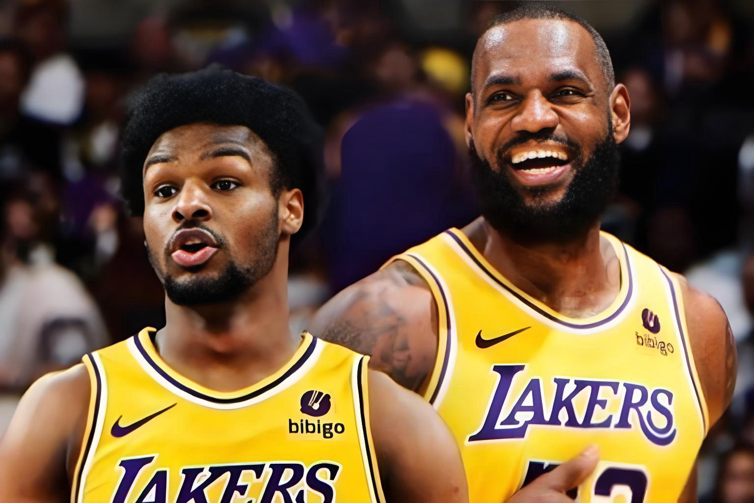 湖人父子同台!詹皇续约 布朗尼高薪加盟