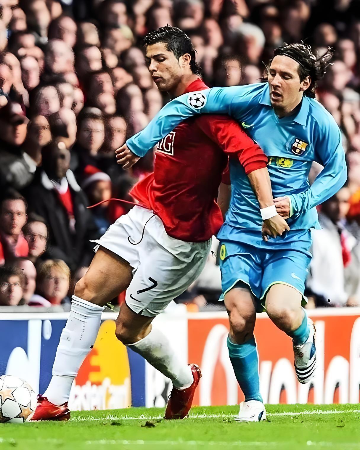 沙特悍将布莱希挑衅梅西C罗