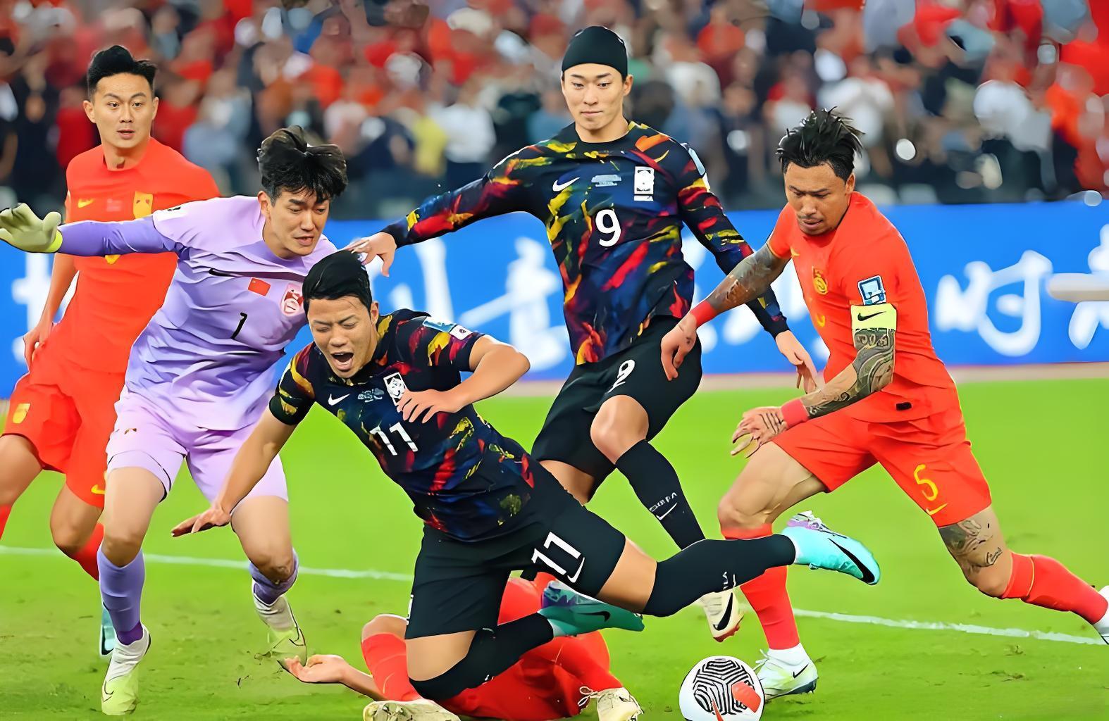 国足巅峰之战:3:0狂胜韩国